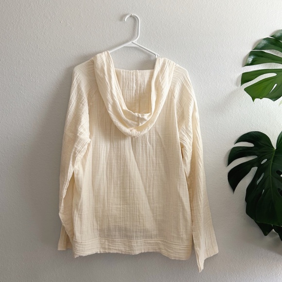 Lotus & Luna Cream Baja Pullover - NWOT - Picture 7 of 8